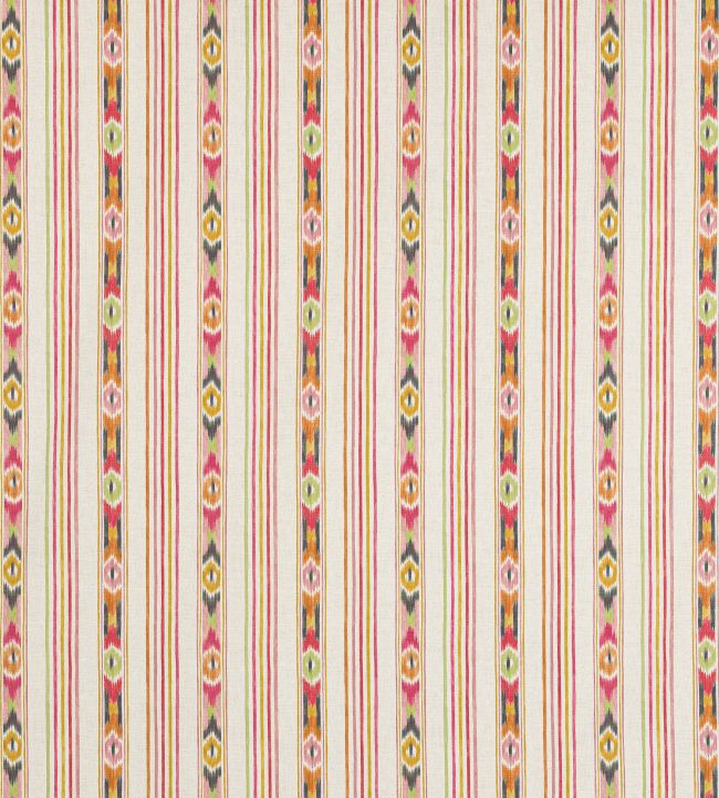 Sitari Stripe Fabric by Jane Churchill Red