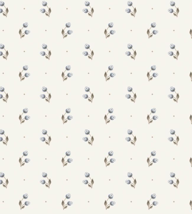 Siv Wallpaper by Sandberg Misty Blue