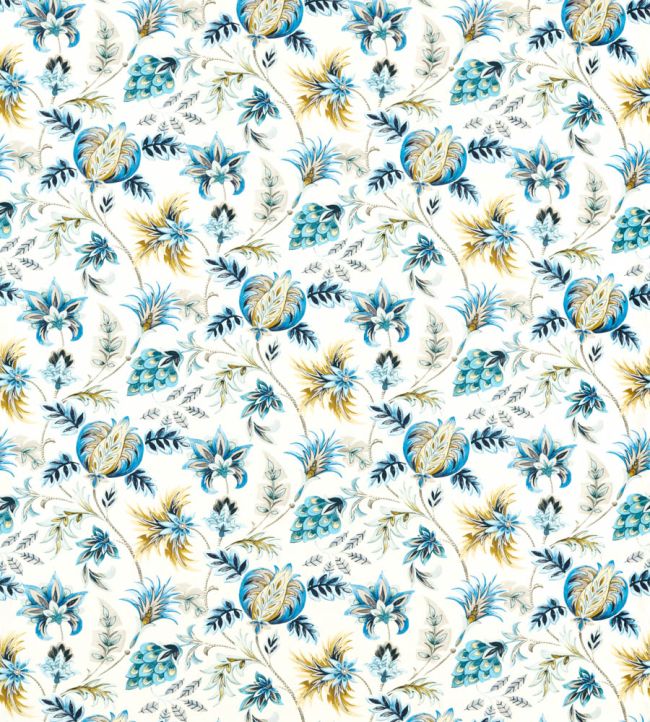 Sizergh Fabric by Clarke & Clarke Cobalt