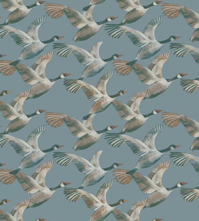 Skein Wallpaper by Arley House Duck Egg