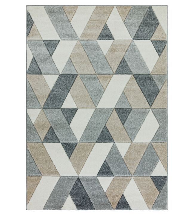 Asiatic Sketch Rhombus rug Grey SK-01-200290 Grey