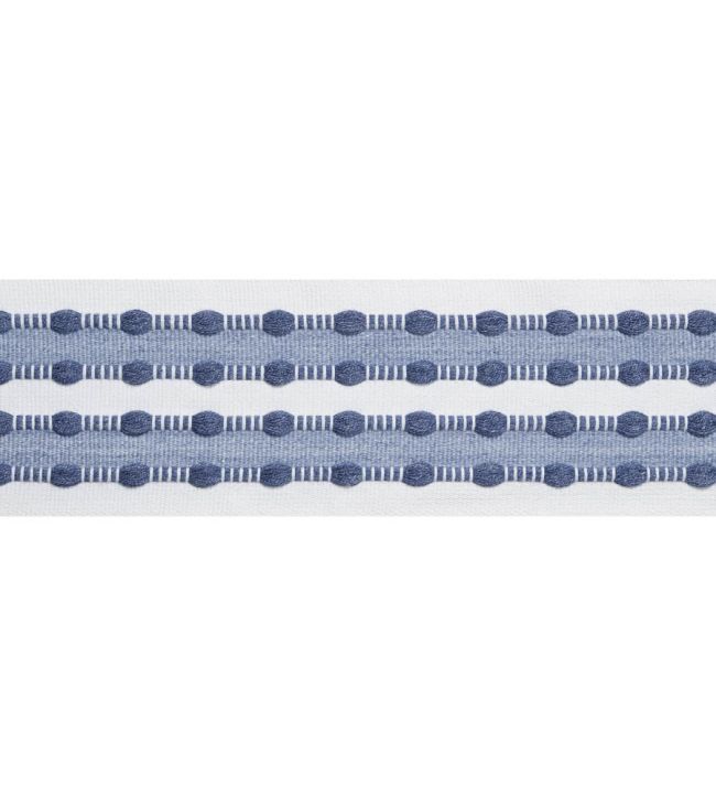 Skipper Tape Trimming by Thibaut Oxford Blue