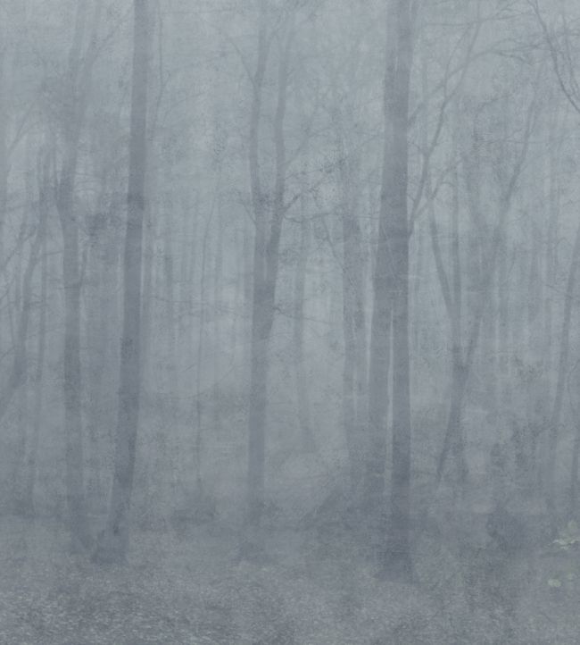 Skog Mural by Sandberg Misty Blue