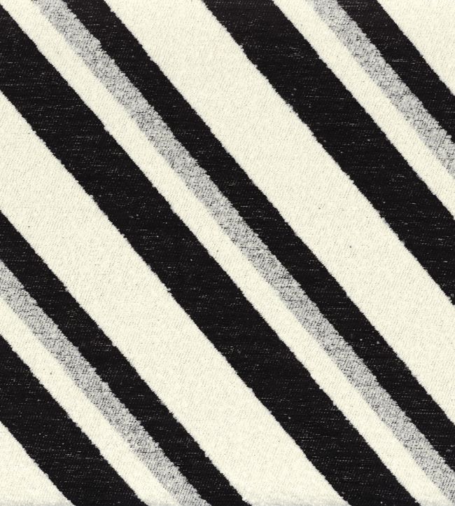 Slalom Fabric by Casamance Noir