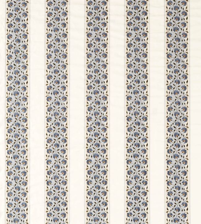Sloe Blossom Fabric by Sanderson Woad/Porcelain