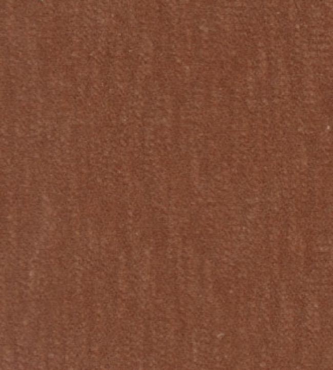 Slub Velvet Fabric by JORO T4-Rust