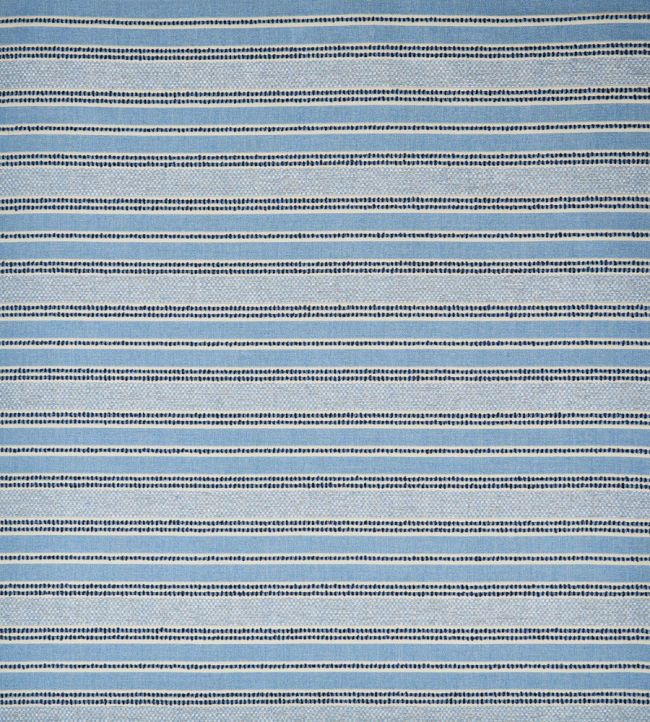 Solana Stripe Fabric by Osborne & Little Indigo/Sky