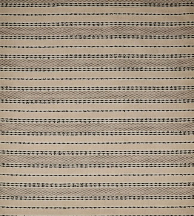 Solana Stripe Fabric by Osborne & Little Linen/Charcoal