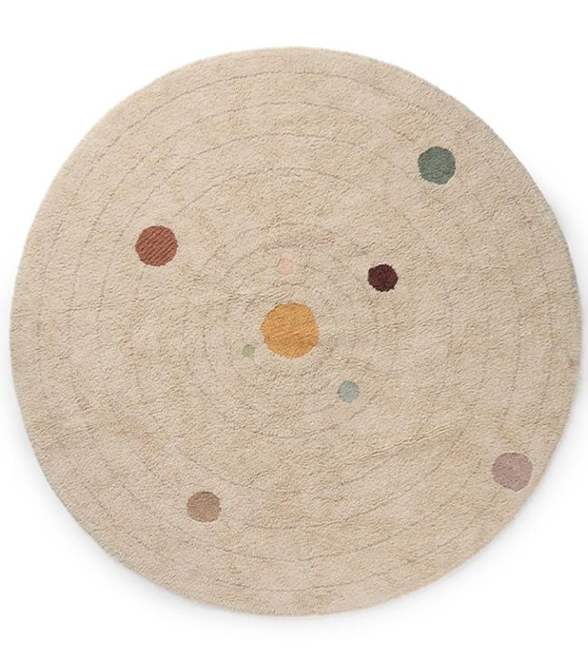 Lorena Canals Solar System rug Natural C-PLAY-SOLAR Natural