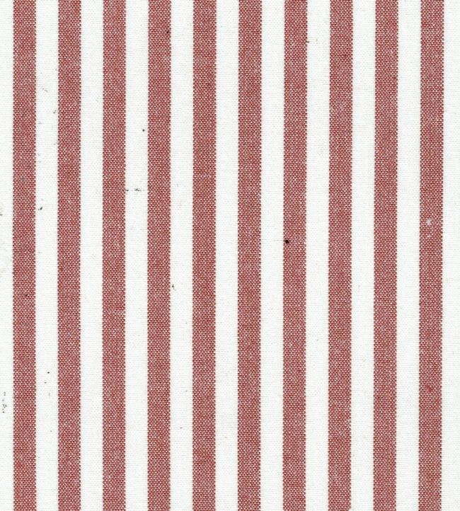 Solent Stripe Fabric by Titley and Marr Ruby