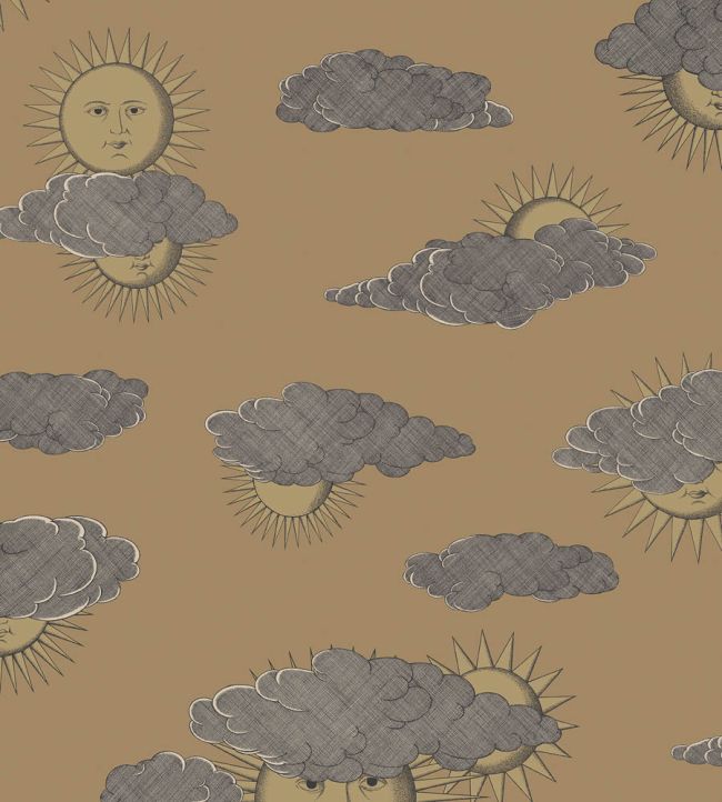 Soli e Nuvole Wallpaper by Cole & Son Gold on Gold