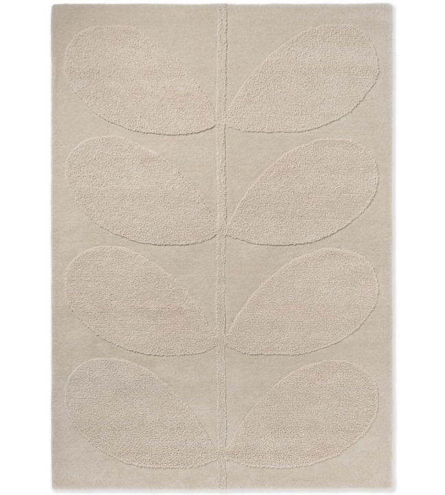 Orla Kiely Solid Stem rug Ecru 158309120180-US Ecru