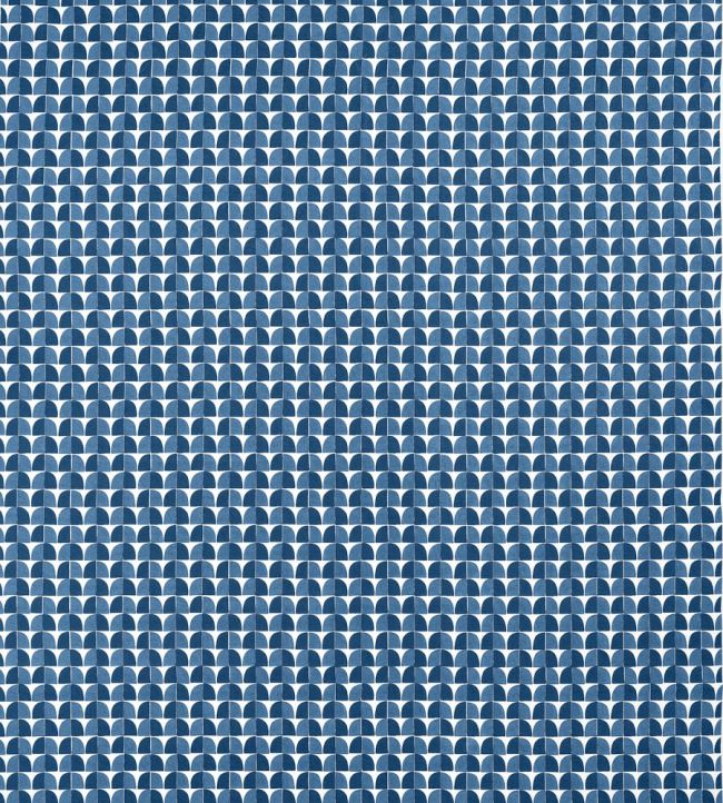 Solsbury Fabric by Thibaut Navy