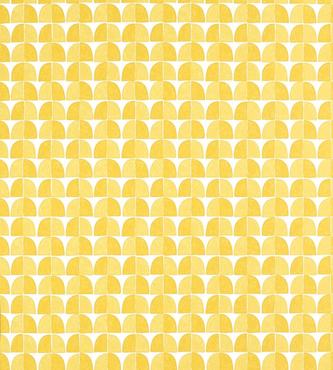 Solsbury Wallpaper by Thibaut Sunshine Yellow