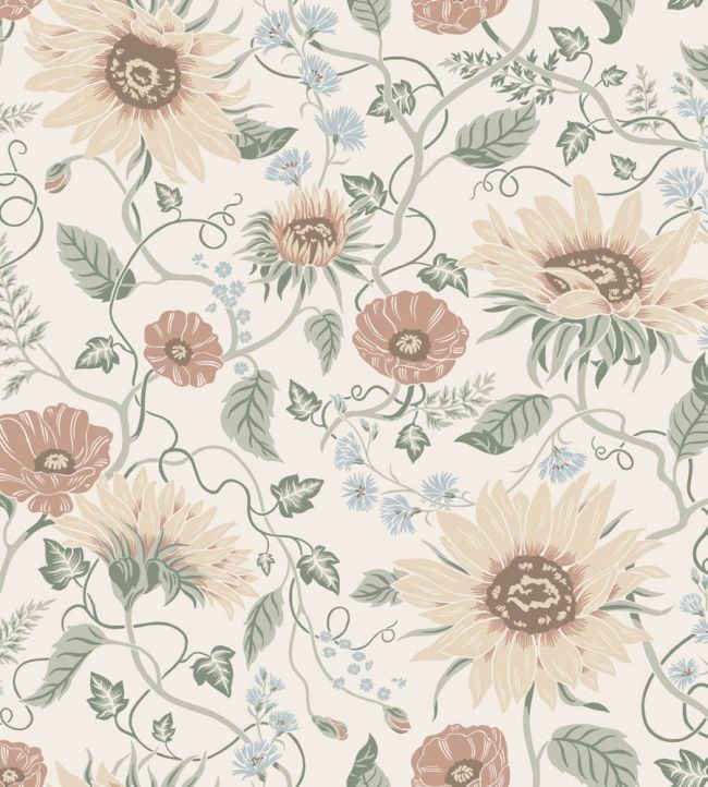 Solveig Wallpaper by Sandberg Colourful