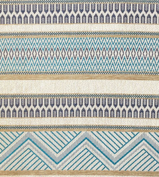 Somana Outdoor Fabric by Ian Sanderson Bay Breeze