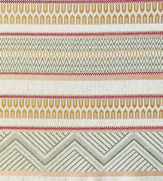 Somana Outdoor Fabric by Ian Sanderson Strawberry Daiquiri