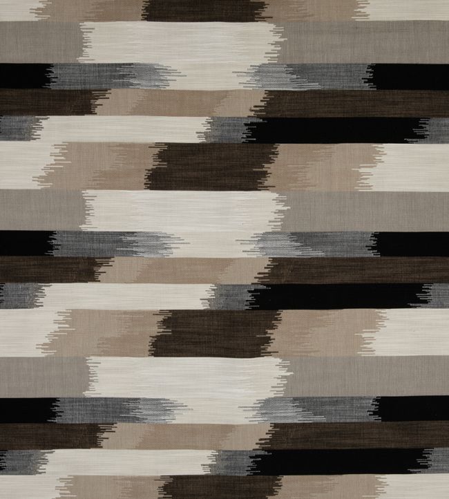 Sombre Performance Fabric by Christopher Farr Cloth Nero