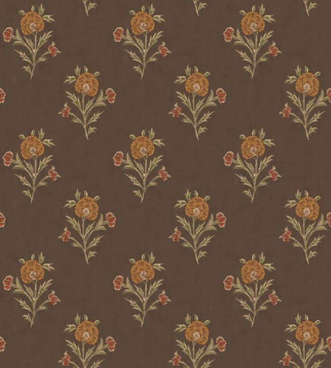 Somerton Wallpaper by Mulberry Home Espresso