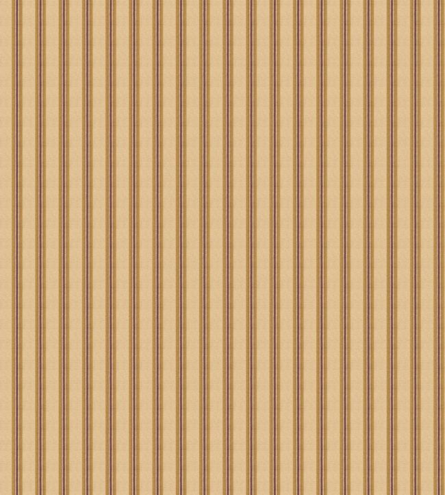 Somerton Stripe Wallpaper by Mulberry Home Ochre