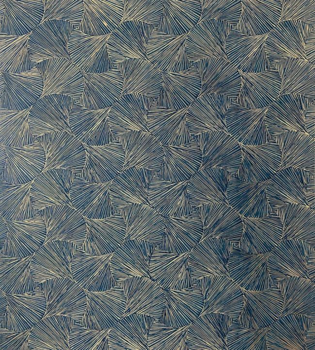 Songket Wallpaper by Casamance Orage/Dore