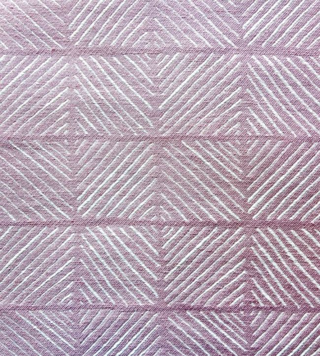 Songlines Fabric by Kate Medlicott Pink Horizon