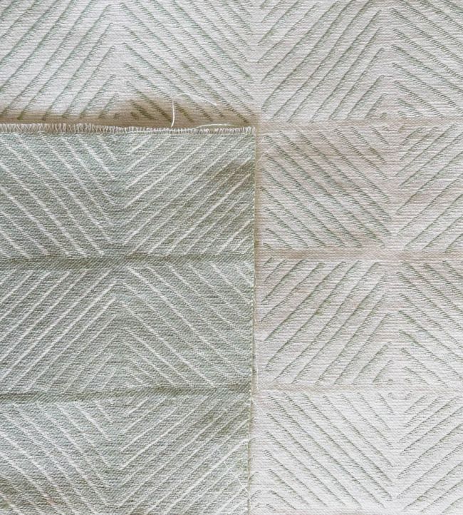 Songlines Fabric by Kate Medlicott Water Mint