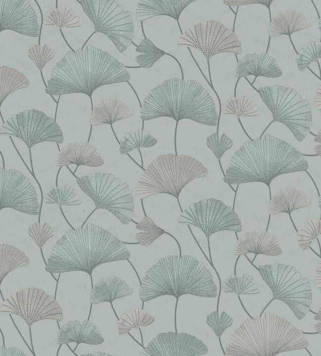 Sophia Wallpaper by Borastapeter Blue