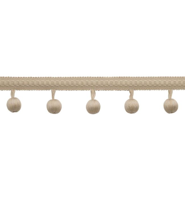 Sophie Beaded Fringe Trimming by Samuel & Sons Dove