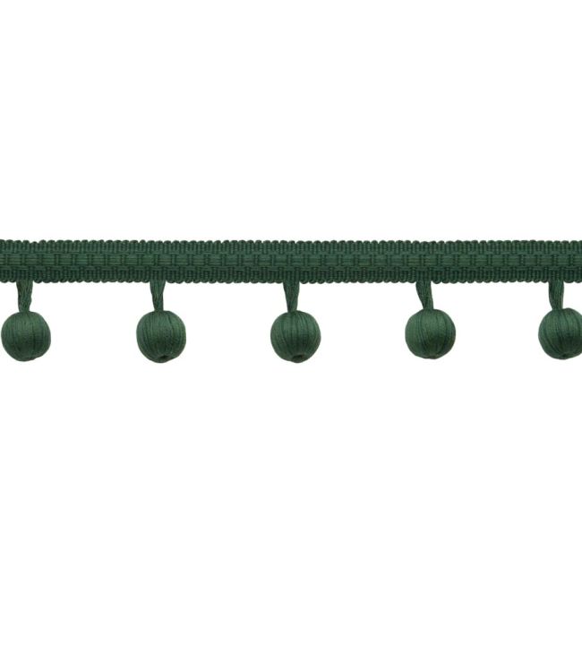 Sophie Beaded Fringe Trimming by Samuel & Sons Viridian Green