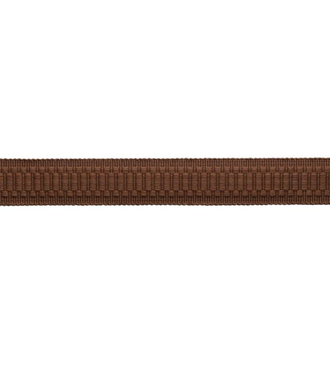 Sophie Border Trimming by Samuel & Sons Walnut