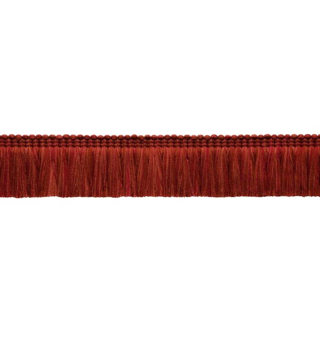 Sophie Brush Fringe Trimming by Samuel & Sons Currant