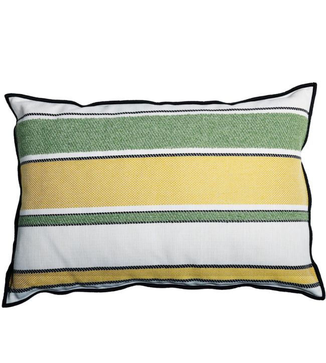 Sorrente Cushion 40 x 60cm by Maison Casamance Jaune Vert