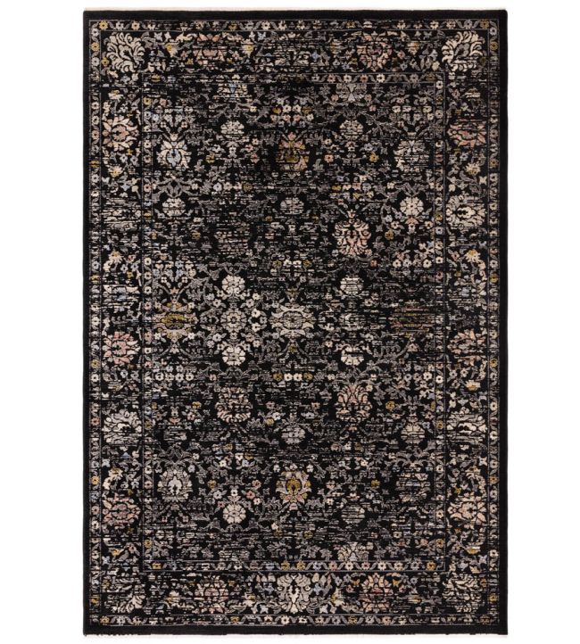 Asiatic Sovereign Vintage Floral rug Black 01 SOVE2002900001 Black 01