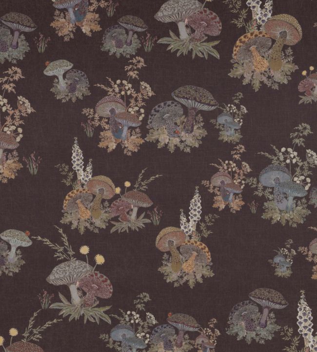 Spicewood Wallpaper by Parker & Jules Chocolate