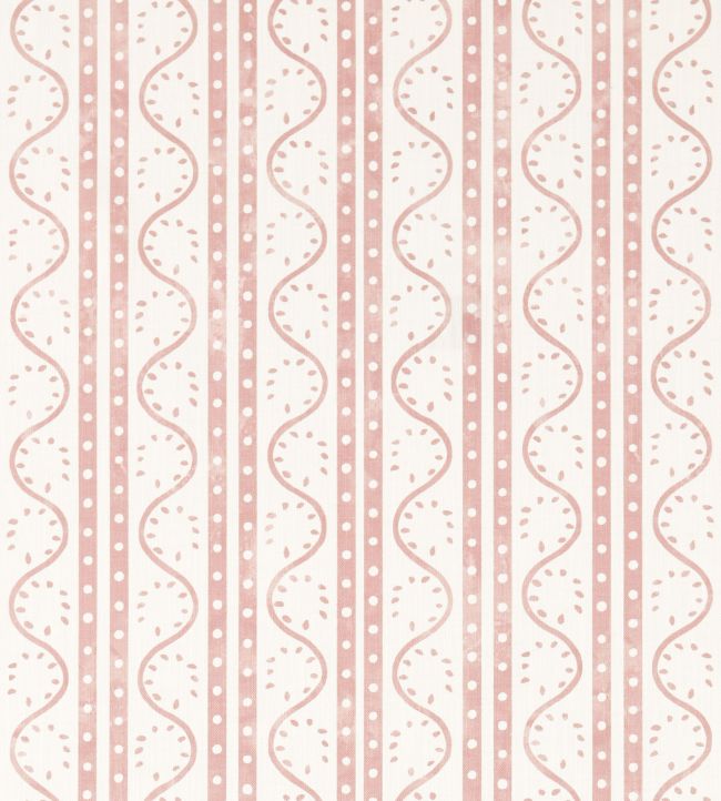Split Pea Print Fabric by Scion Dusk Pink
