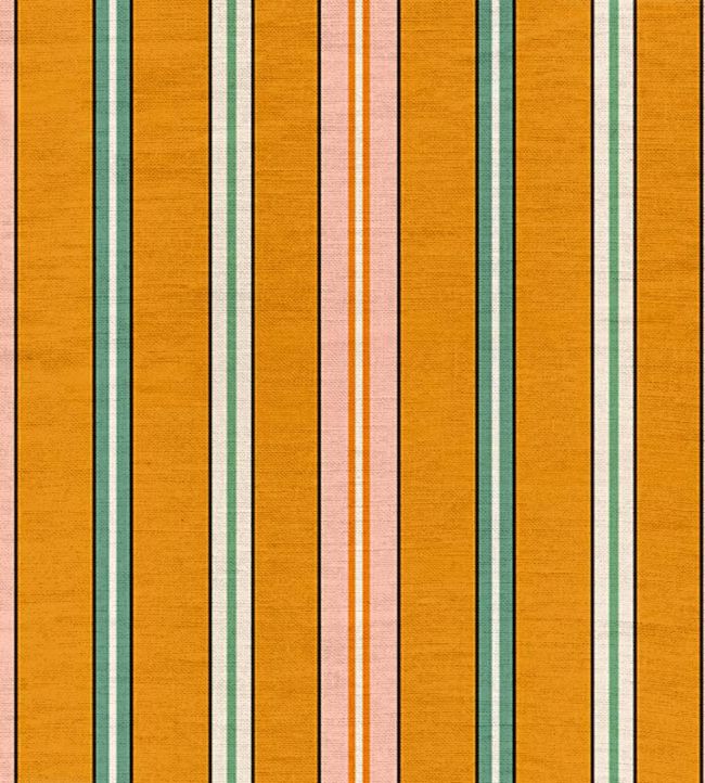 Sporty Stripes Indoor/Outdoor Fabric by Ottoline Saffron