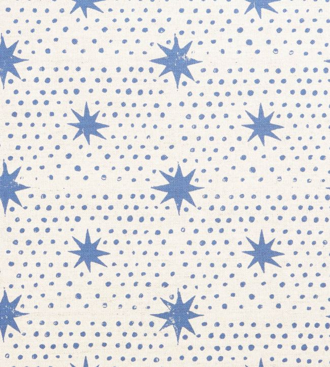 Spot & Star Fabric by Molly Mahon Indigo