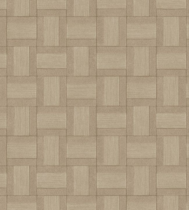 Squares Wallpaper by Eijffinger Beige/Sand