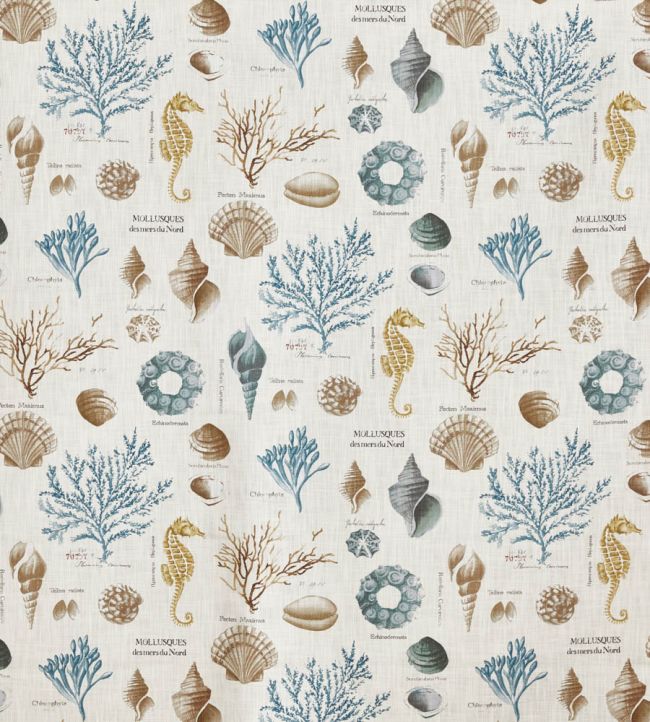 St Helier Fabric by Prestigious Textiles Aqua