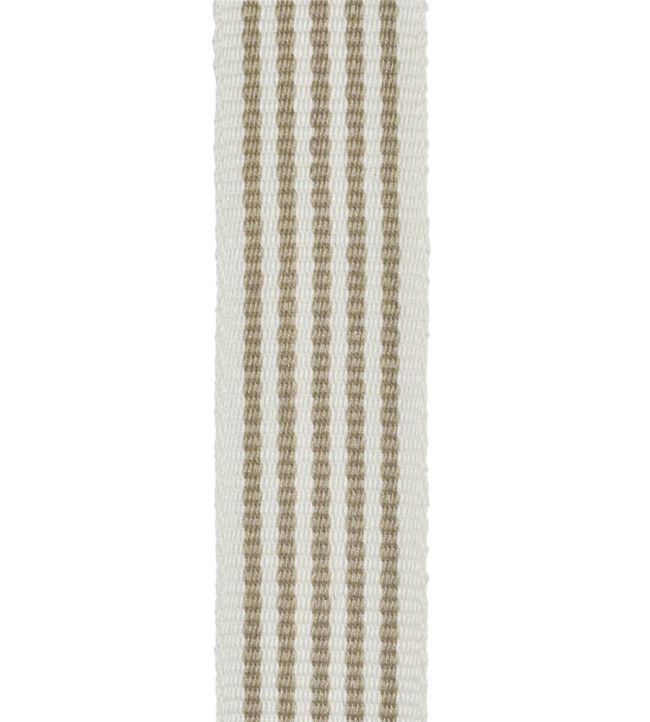 St Ives Stripe Braid Trimming by Ian Mankin Oatmeal