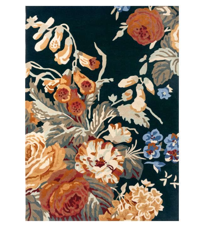 Sanderson Stapleton Park rug Burnt Orange 45318-140200 Burnt Orange