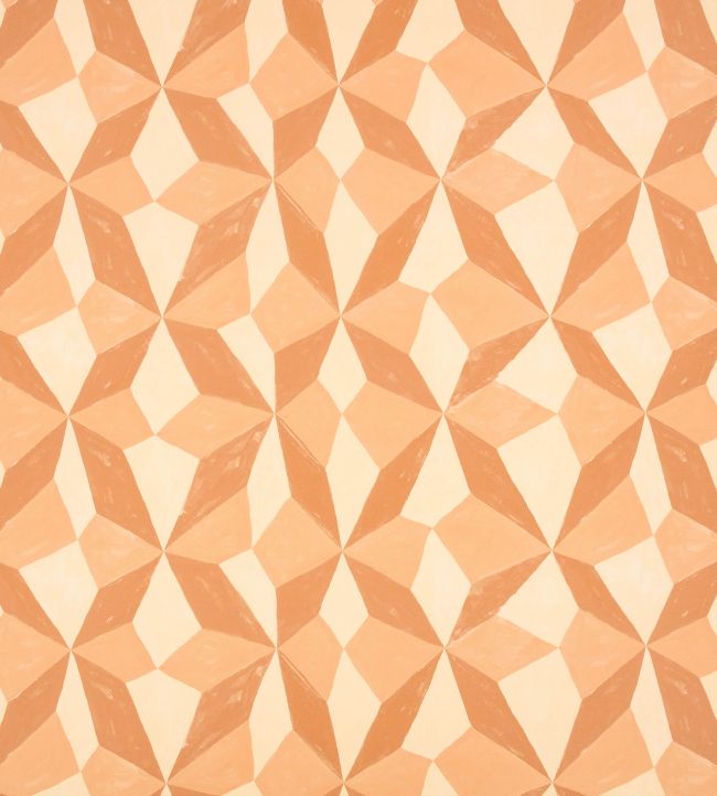 Stars Wallpaper by Kirkby Design Pink Apricot