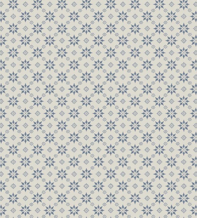 Stella Wallpaper by Borastapeter Blue