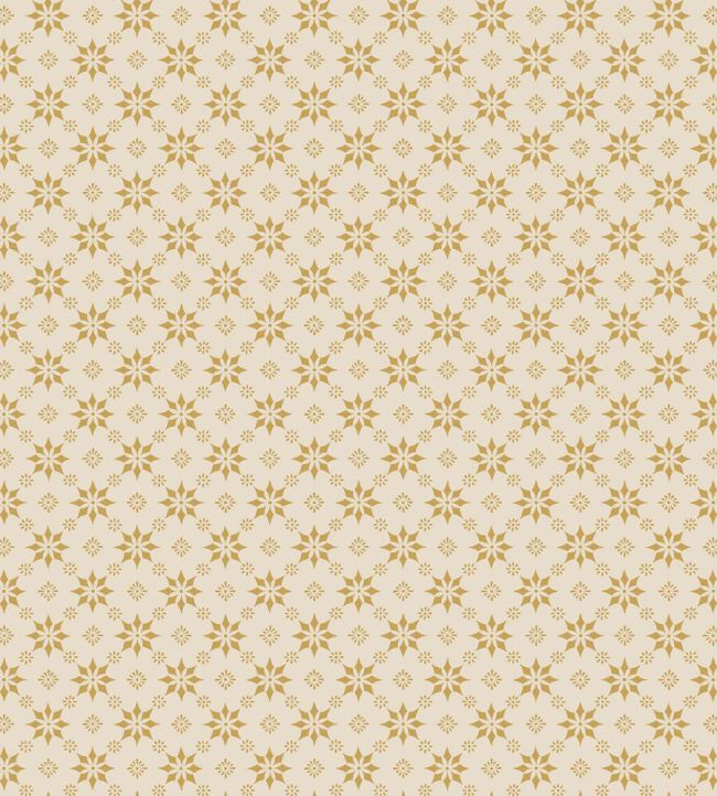 Stella Wallpaper by Borastapeter Yellow