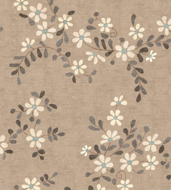 Stellata Fabric by Lewis & Wood Cardamom