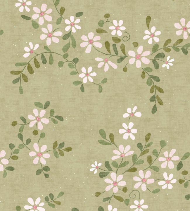 Stellata Fabric by Lewis & Wood Daisy