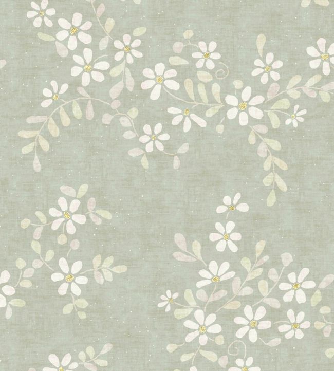 Stellata Wallpaper by Lewis & Wood Mistletoe