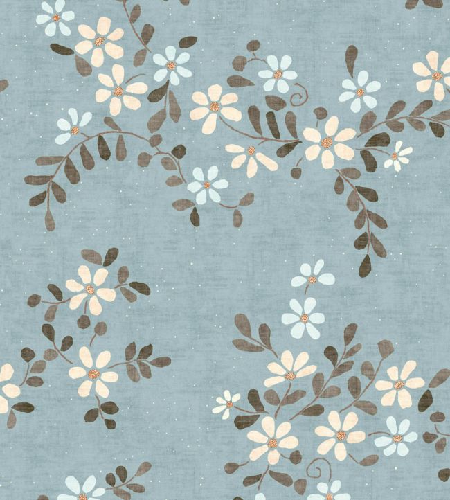 Stellata Wallpaper by Lewis & Wood Misty