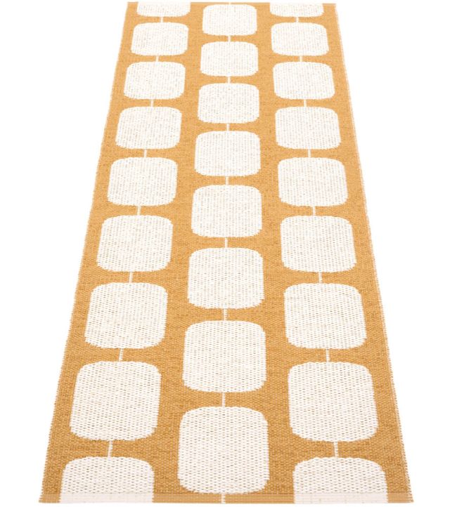 Pappelina Sten Runner rug Ochre/Vanilla ST5B720 Ochre/Vanilla